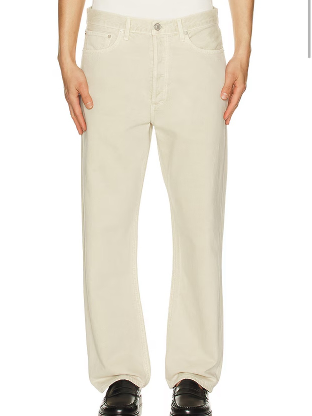 NWT Men’s Agolde Cream Jeans